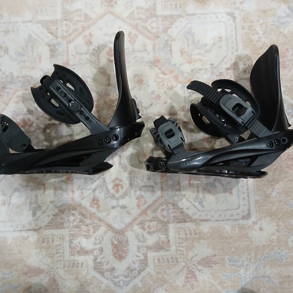 5th Element Summit Stealth Snowboard Bindings L - Picture 2 of 6